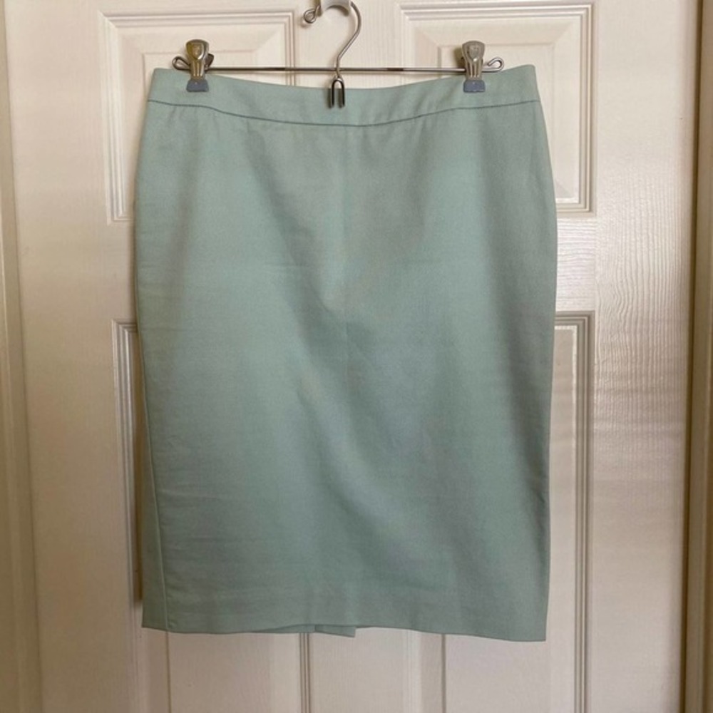 CAbi Mint Green Pencil Skirt, Sz 2